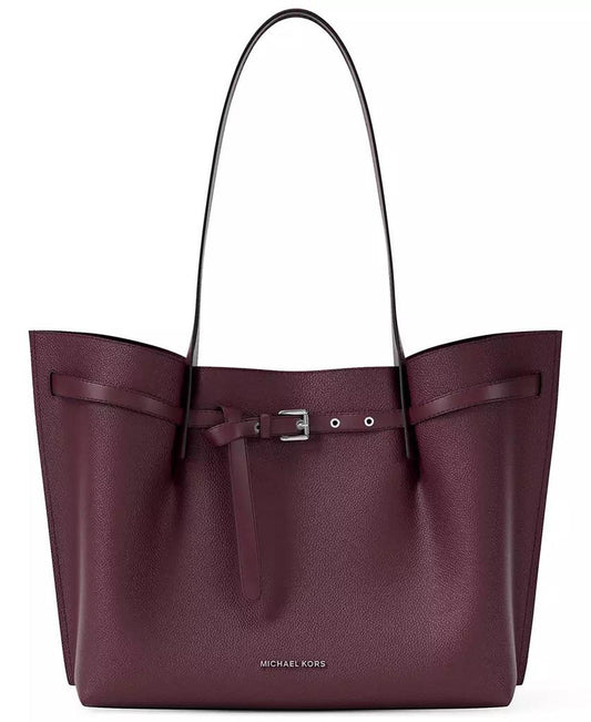 Emilia Extra Large East West Center Zip Tote Bag