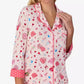 Women's 2-Piece Sleepwear 3/4-Sleeve Top and Pajama Pants Set