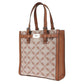 Canvas Leather Tote Bag (Pre-Owned)