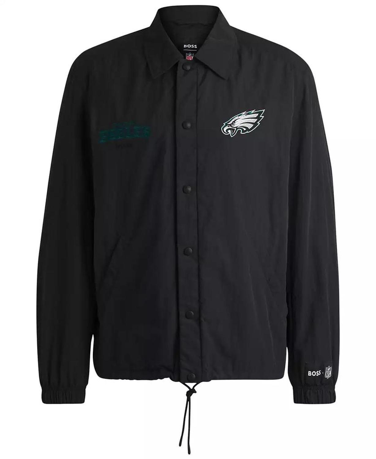 BOSS x NFL Embroidered Branding Water-Repellent Jacket