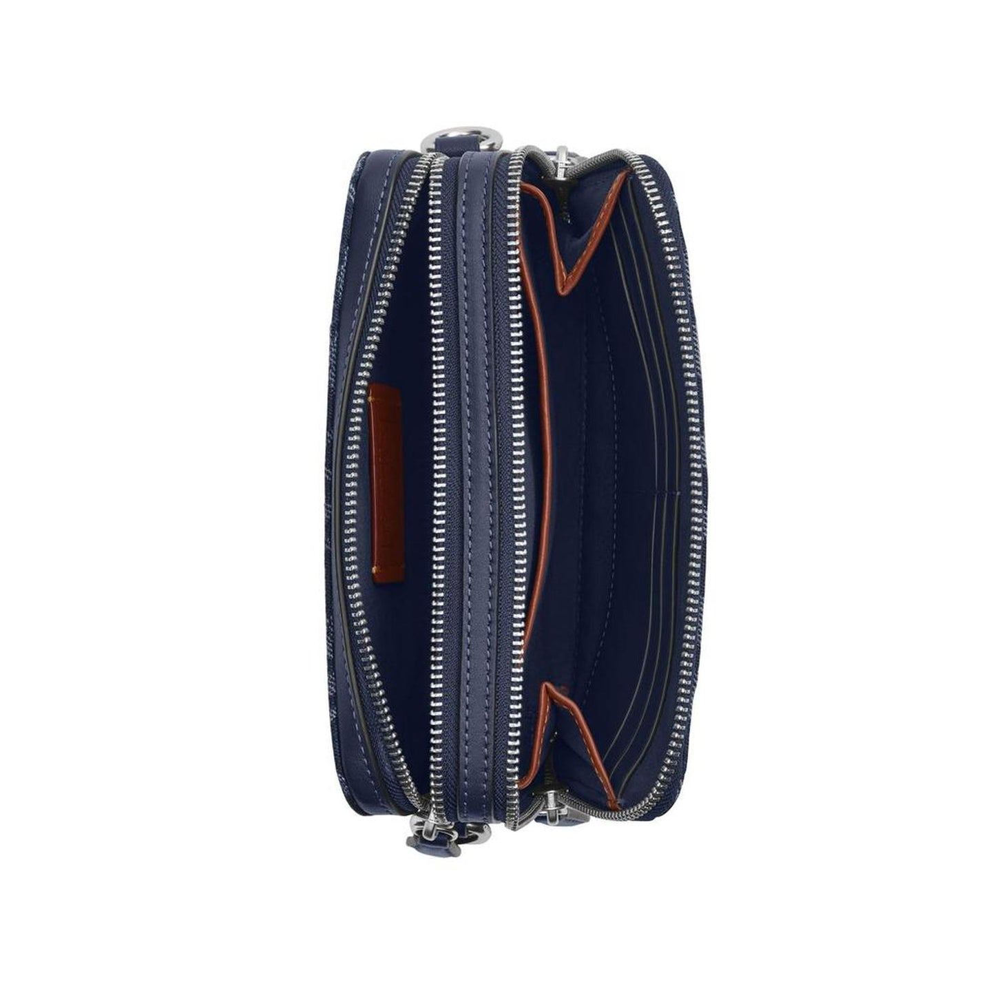 Charter Crossbody Bag 19 In Signature Denim