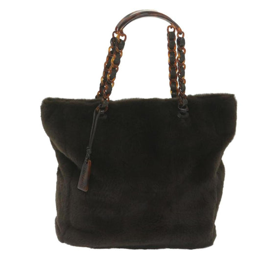 Chanel Vintage Tote Bag  Fur Tote Bag (Pre-Owned)