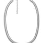 Chevron Snake Chain Necklace