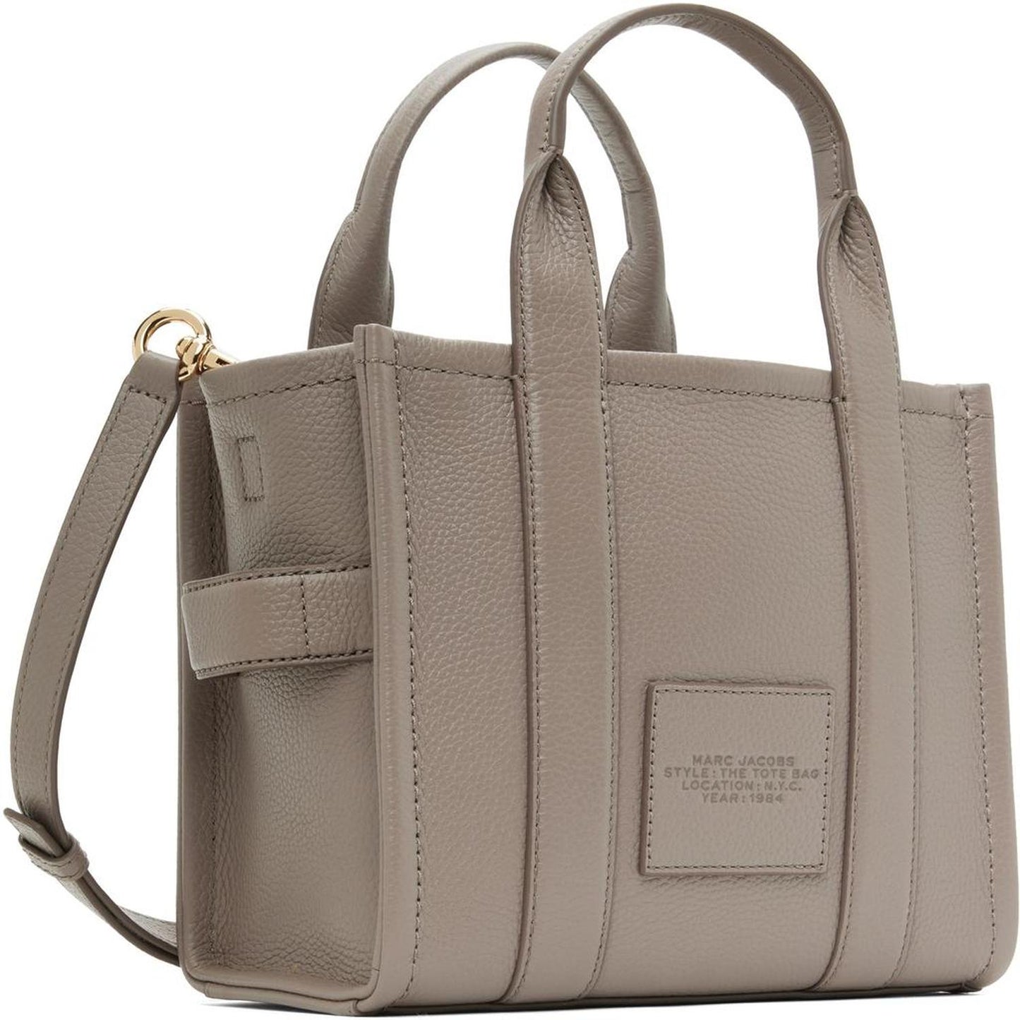 Taupe 'The Leather Small' Tote