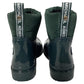 Blakely Logo Tape Rain Boots in Racing Green PVC and Nylon
