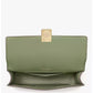 Women's Deco Pebbled Mini Flap Chain Crossbody Bag