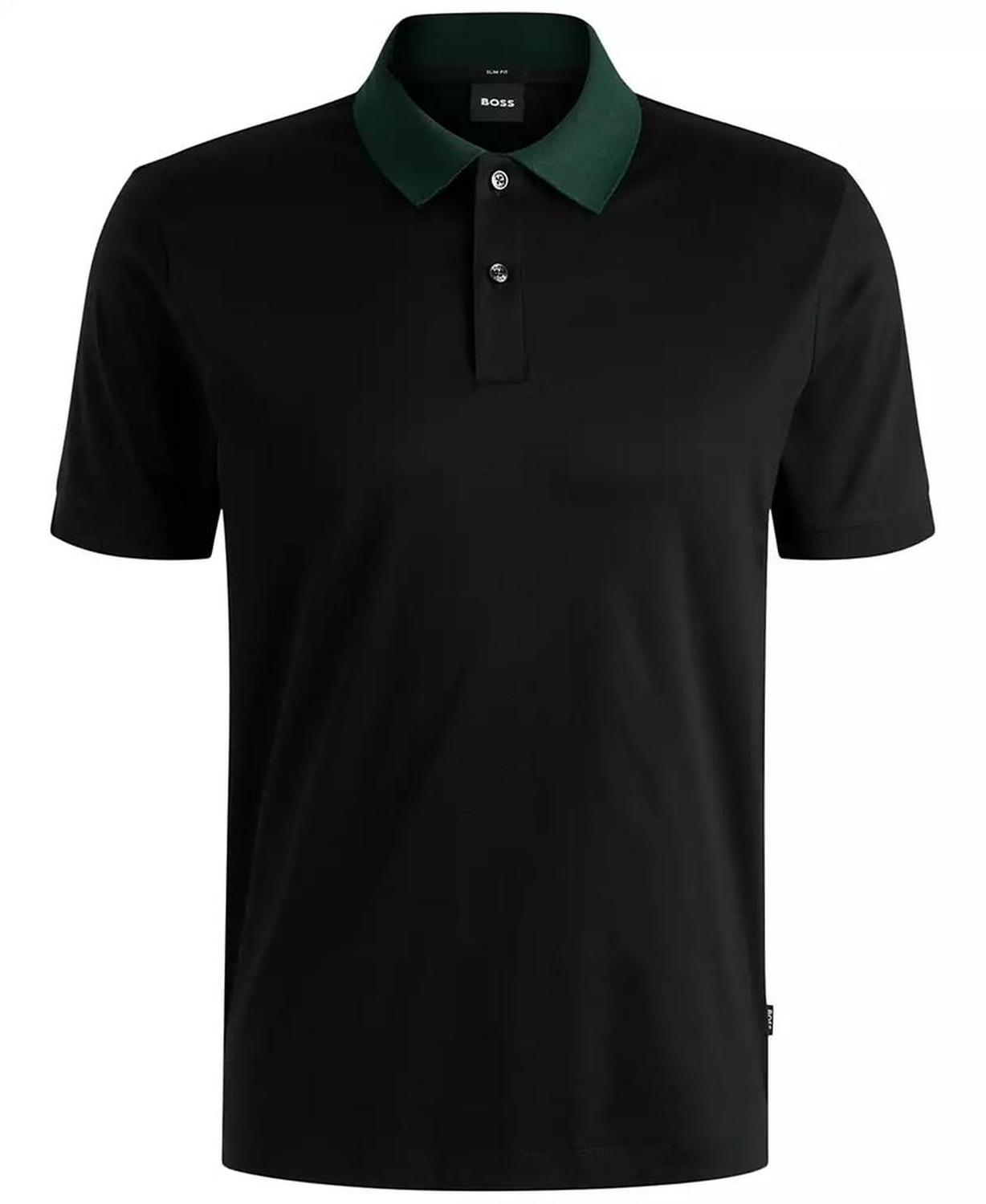 Men’s Mercerized-Cotton Slim-Fit Polo
