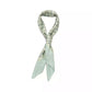 Textured Signature Print Silk Square Scarf