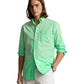 Classic Fit Washed Poplin Shirt
