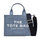 Women's Medium Canvas Tote Bag In Blue Shadow