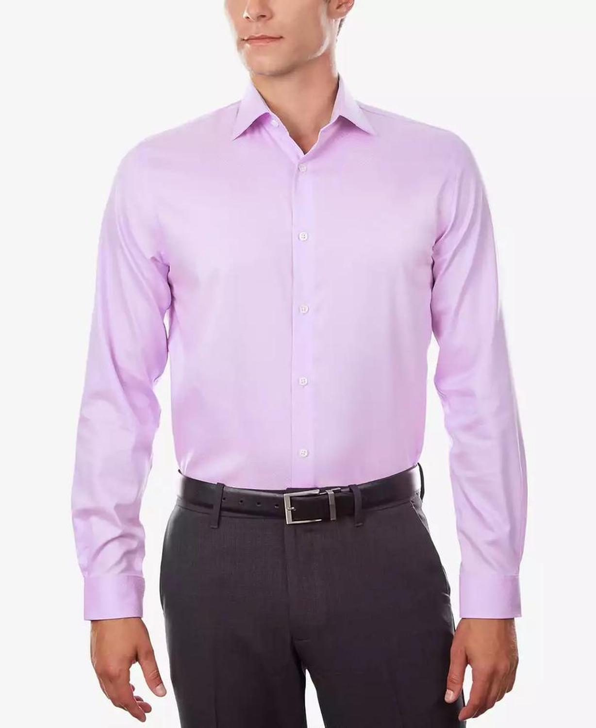 Men's Airsoft Performance Non-Iron Dress Shirt, Regular & Slim Fit