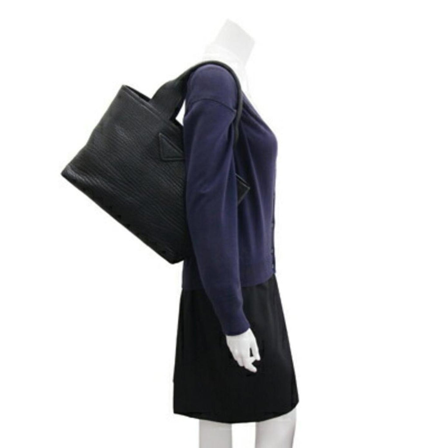 Prada Cabas  Leather Tote Bag (Pre-Owned)