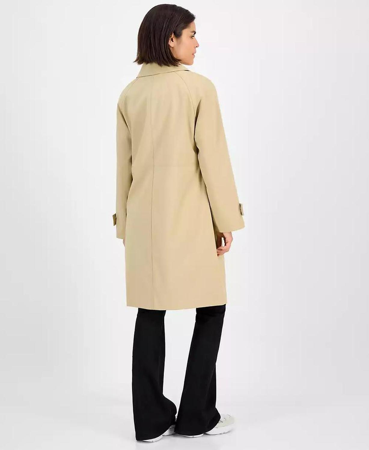 MICHAEL Women's Single-Breasted Trench Coat, P/XXS-XX