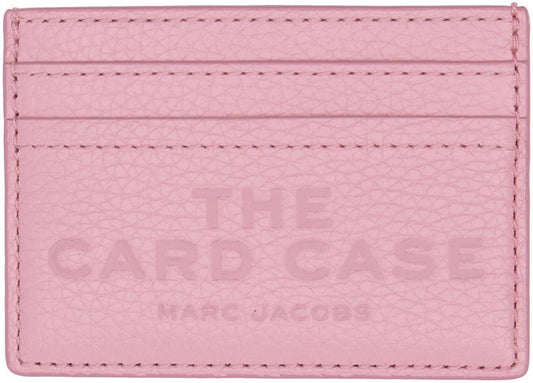 Pink 'The Leather Card Case' Card Holder