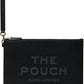 Black 'The Leather Large Pouch' Pouch