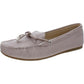 Womens Leather Slip On Moccasins