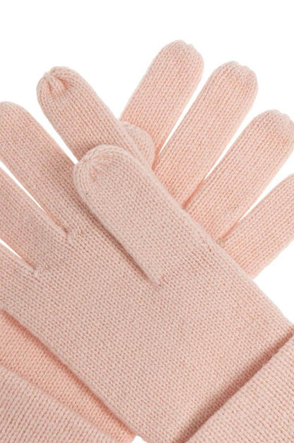 Coach Signature Embossed Knit Gloves