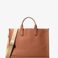 Hudson Pebbled Leather Tote Bag