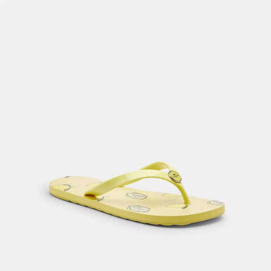 Zayn Flip Flop With Fruit Print