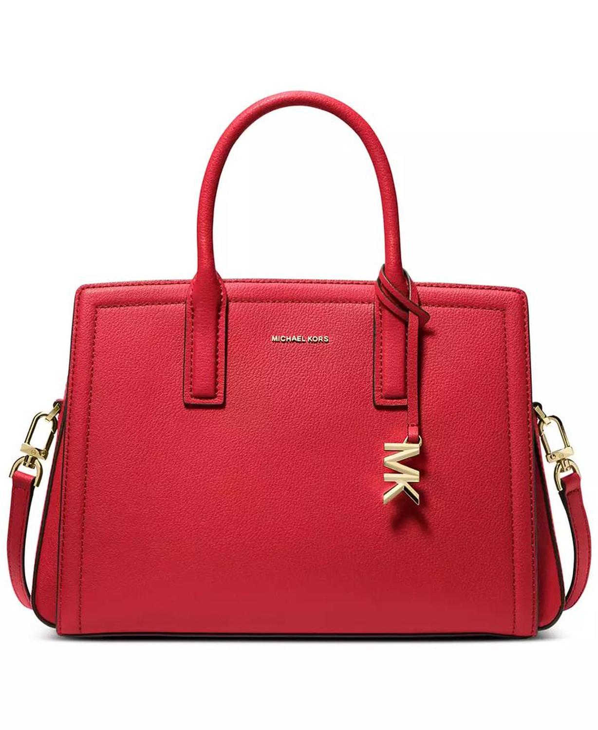 Laila Medium Leather Crossbody Satchel