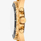 Oversized Everest Gold-Tone and Silicone Watch