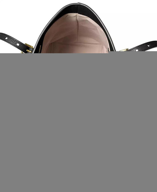 Quinn Large Leather North South Tote