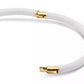 Gold-Tone Pavé Double Knot Bangle Bracelet