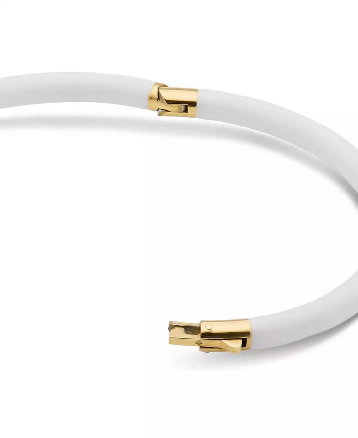 Gold-Tone Pavé Double Knot Bangle Bracelet