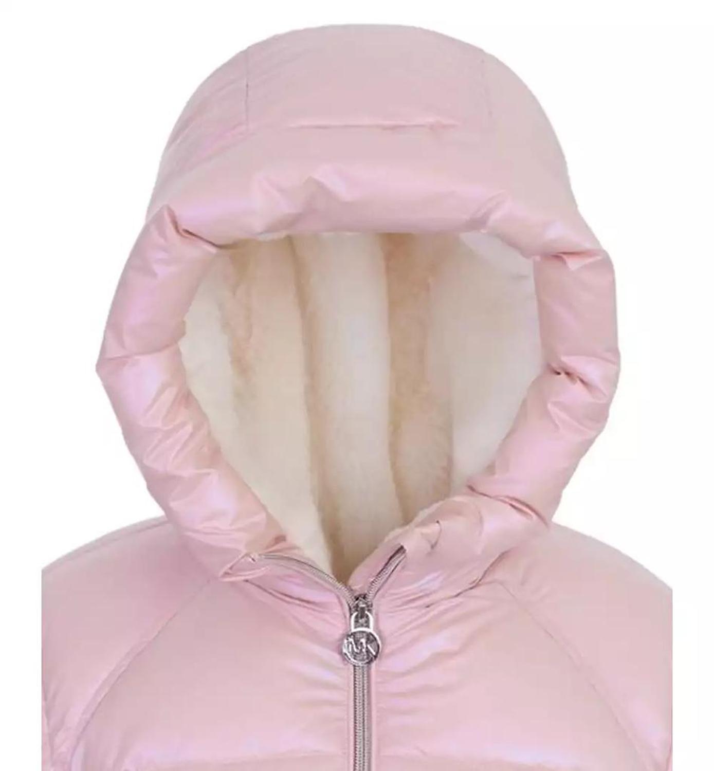 Toddler and Little Girls Hooded Puffer Jacket