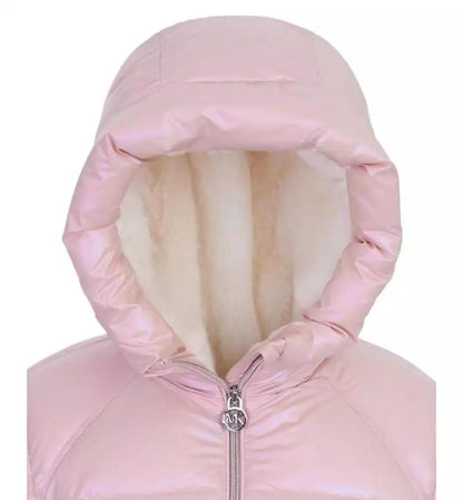 Toddler and Little Girls Hooded Puffer Jacket