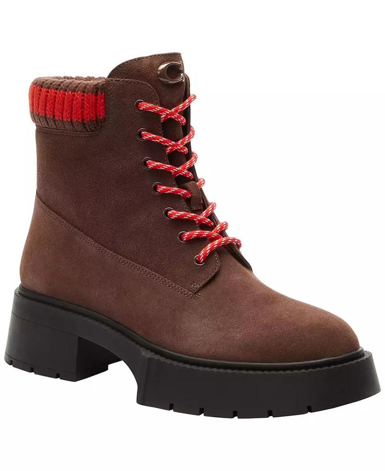 Women's Leah Platform Lace-Up Booties