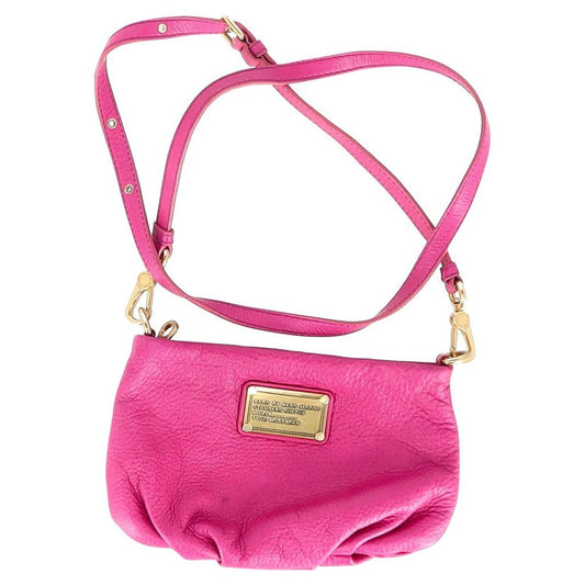 Marc by Marc Jacobs Classic Q Percy Crossbody Bag in Pink Leather