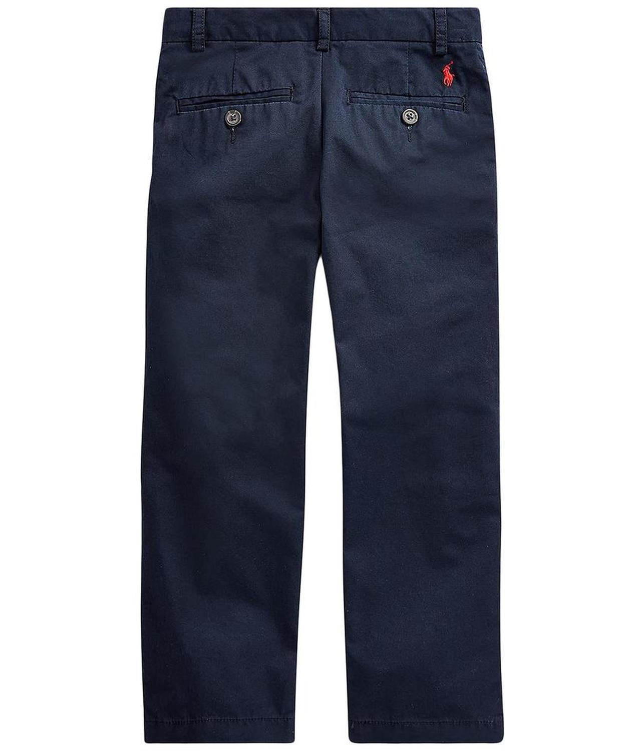 Slim Fit Cotton Chino Pants (Big Kids)