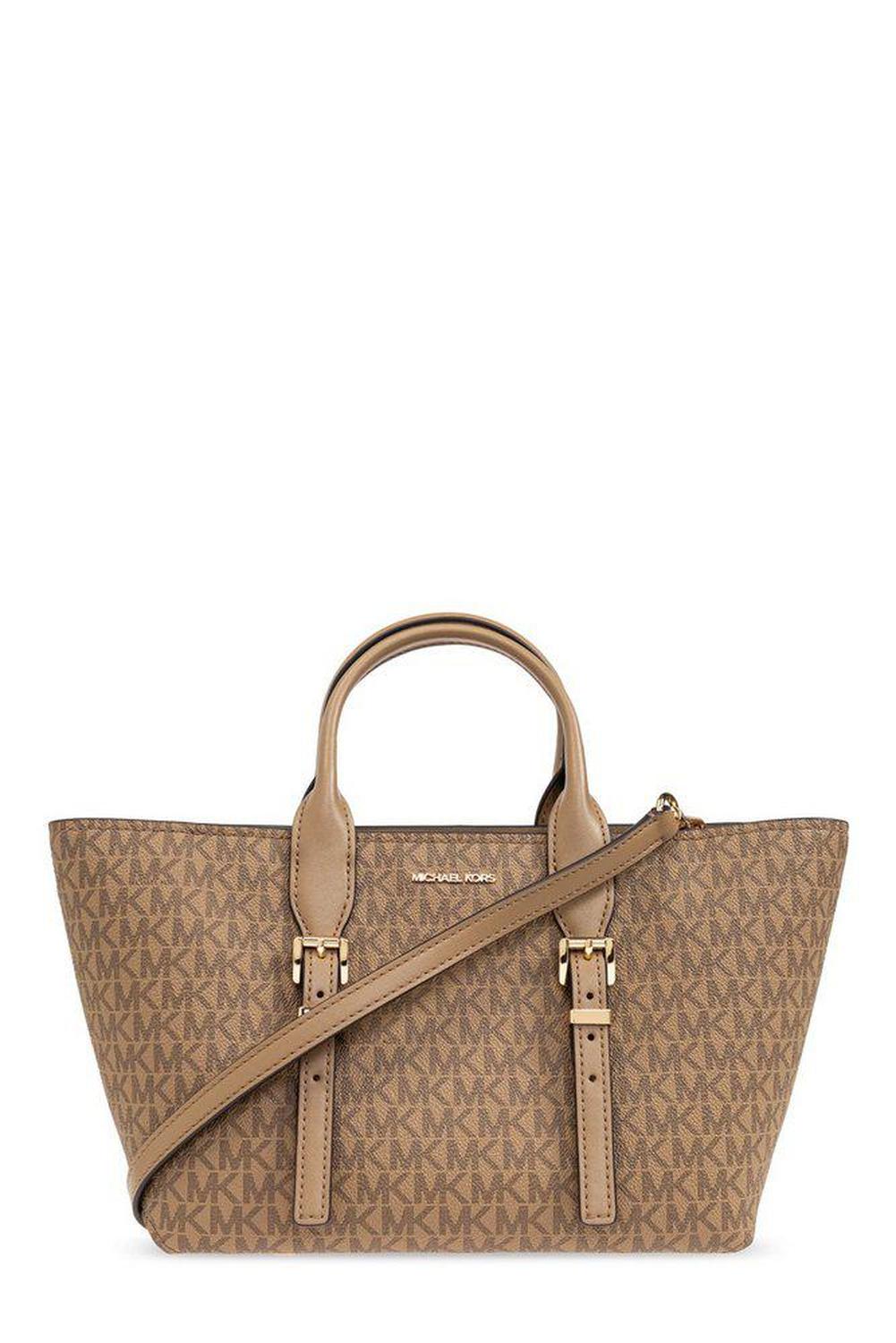Michael Michael Kors Moore Logo Plaque Small Tote Bag