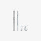 Precious Metal-Plated Brass 3-Piece Pavé Gift Set