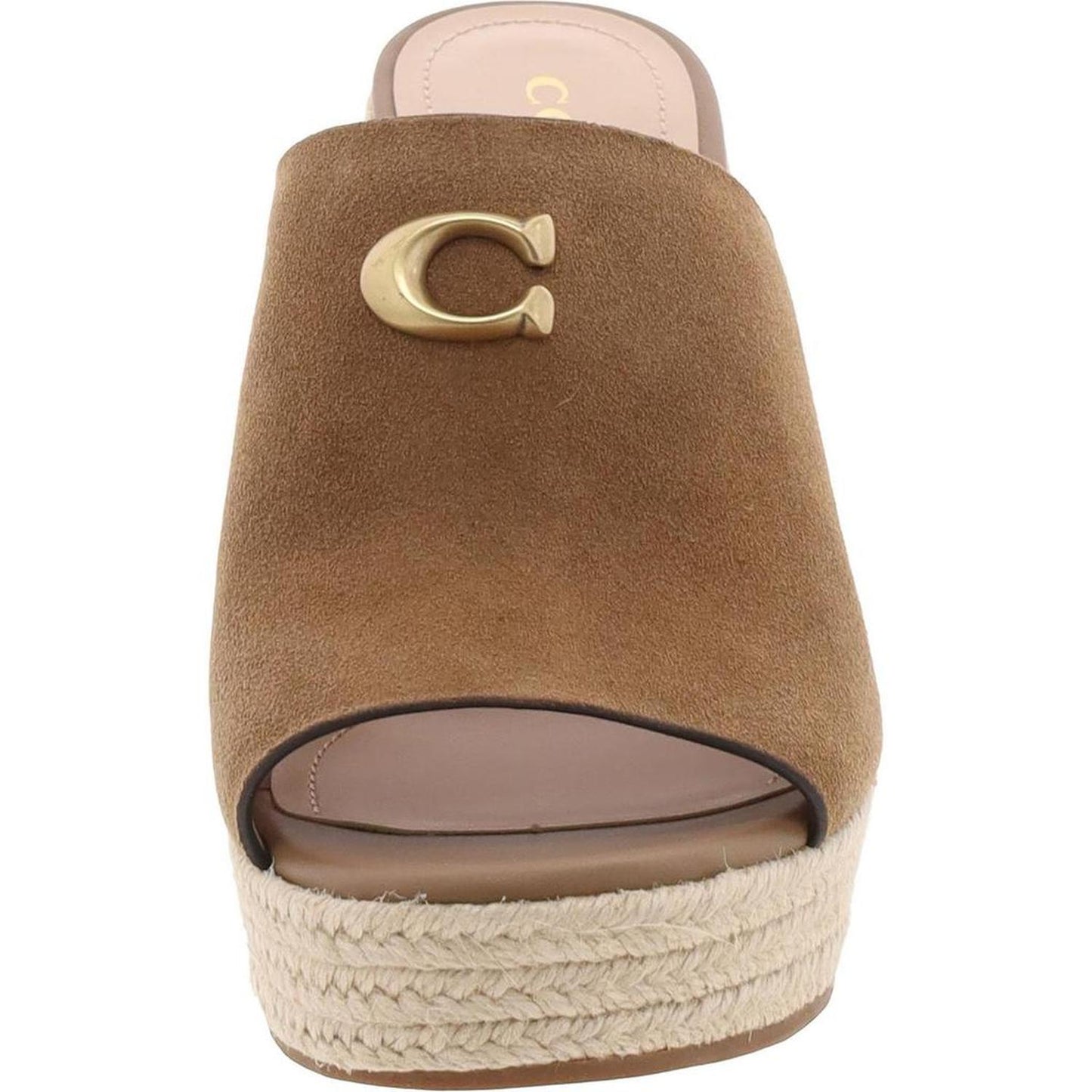 Gloria  Womens Solid Wedge Sandals