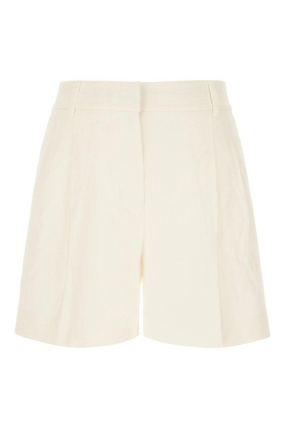 Michael Michael Kors High Waist Pleated Shorts