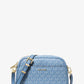 Jet Set Small Signature Logo Camera Crossbody Bag