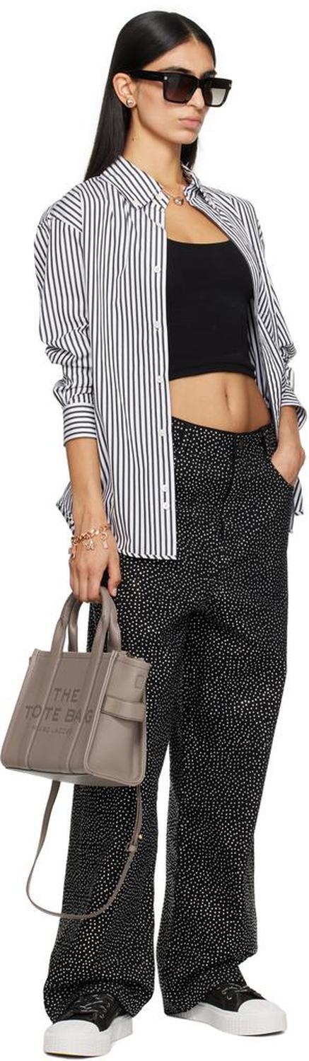 Taupe 'The Leather Small' Tote
