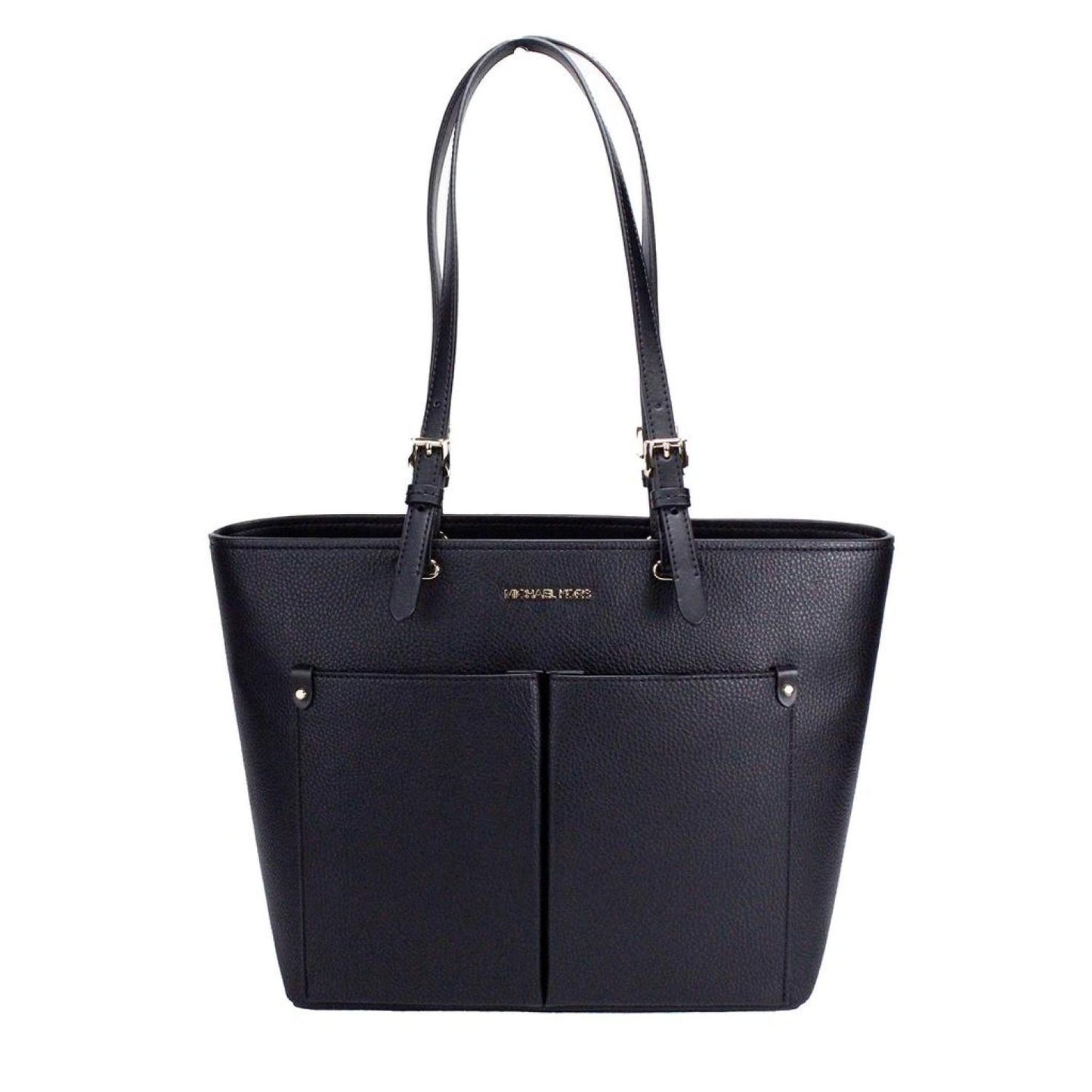 Michael Kors Jet Set Medium  Vegan Leather Double Pocket Tote Women's Bag