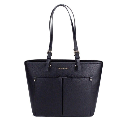 Michael Kors Jet Set Medium  Vegan Leather Double Pocket Tote Women's Bag