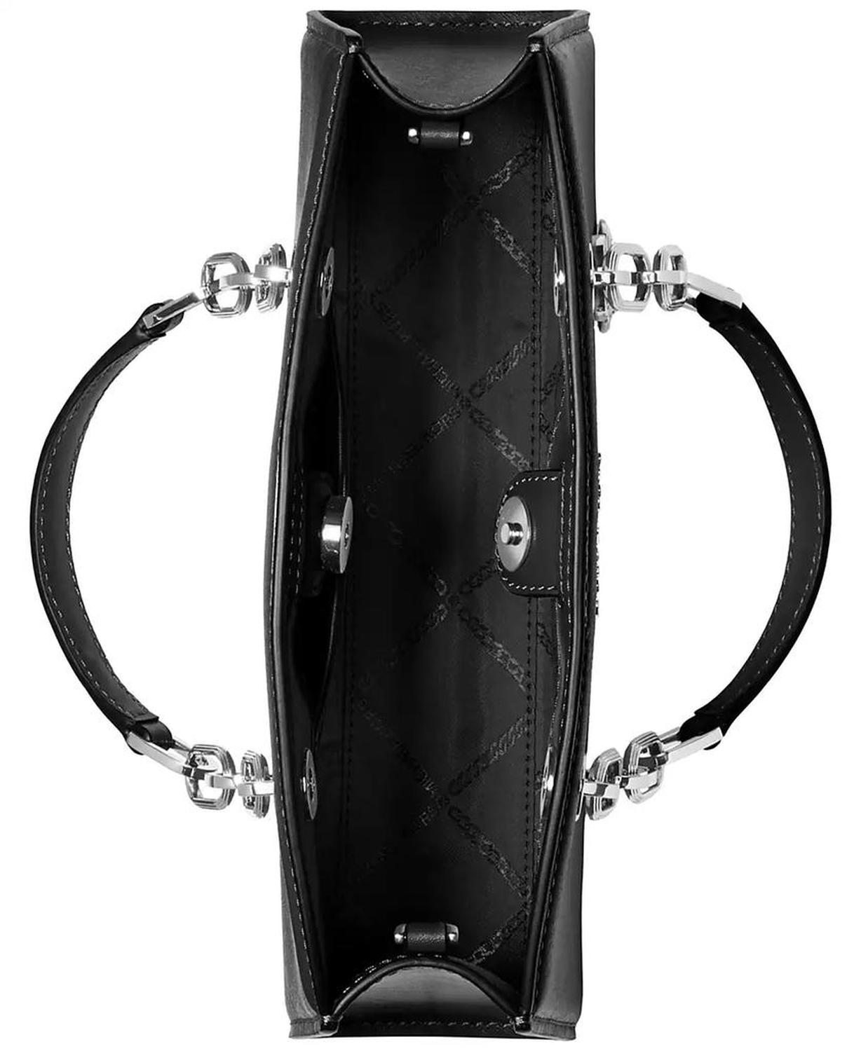 Cynthia Small East West Leather Satchel