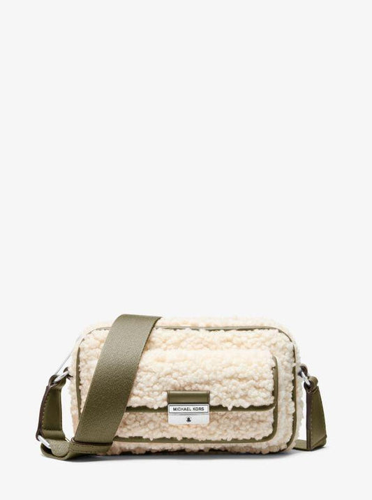 Bradshaw Extra-Small Faux Shearling Camera Crossbody Bag