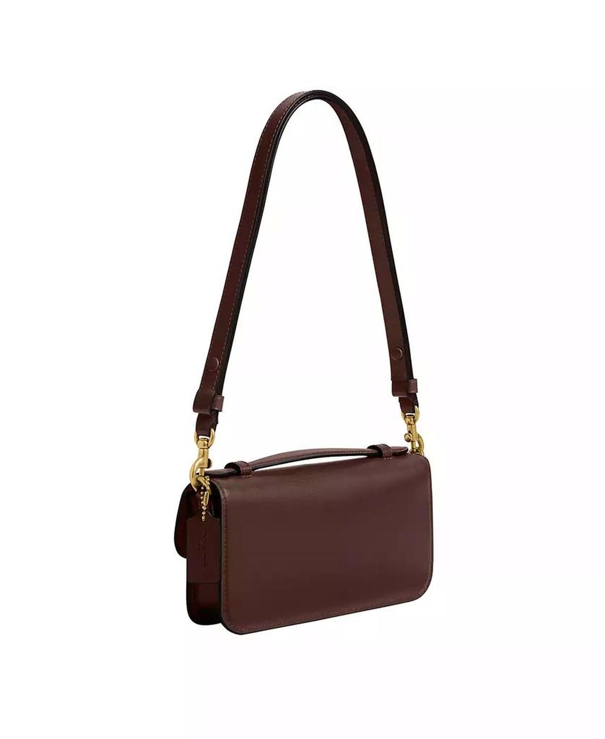 Elora Small Leather Top Handle Shoulder Bag