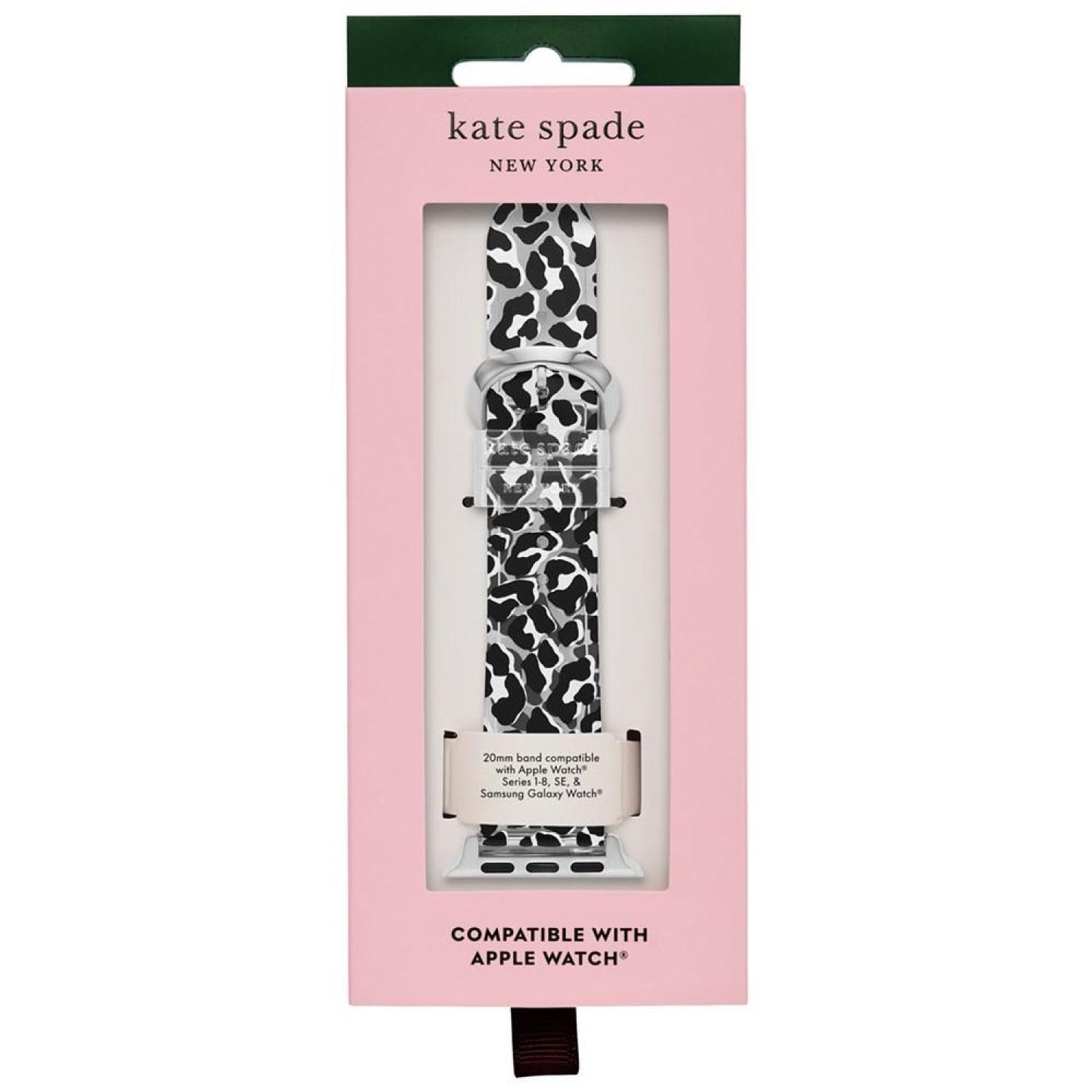 Women's Leopard Print Polyurethane Band for Apple Watch Strap