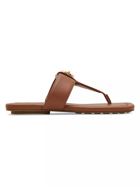 Dual Leather T Sandals