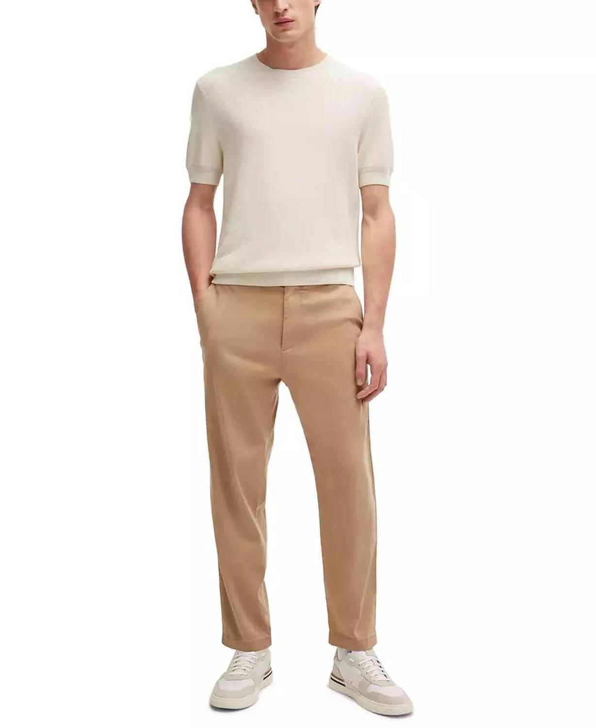 Men's Regular-Fit Short Sleeved Sweater