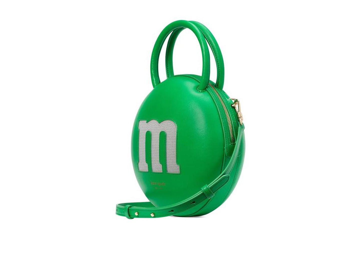 Mms X Kate Spade New York Embellished Smooth Leather 3D Crossbody