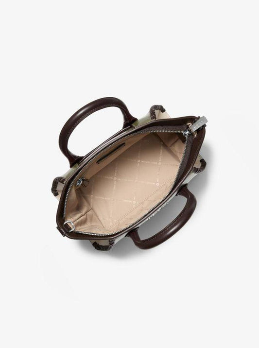 Avril Small Leather Satchel