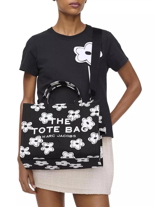 The Medium Daisy Canvas Tote Bag